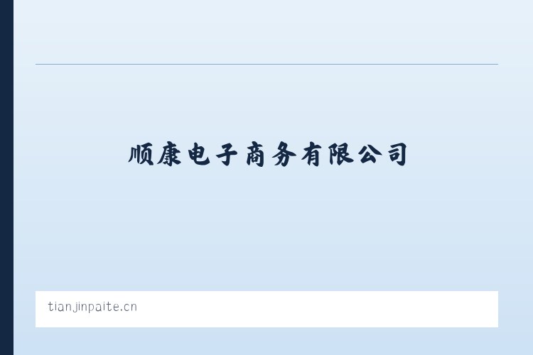 顺康电子商务有限公司 列表图